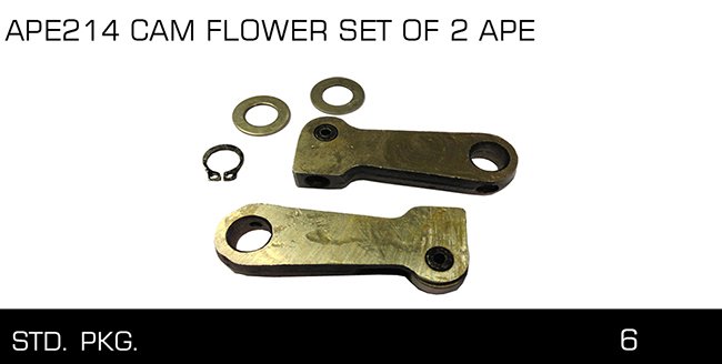 APE214 CAM FLOWER SET OF 2 APE APE214 CAM FLOWER SET OF 2 APE